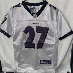 Reebok White NFL Players Mesh Jersey - Team Patch Detail